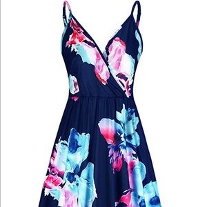 Women's V Neck Floral